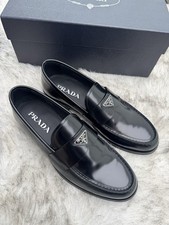 PRADA Brushed Leather Loafer |