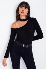 Sexy One Shoulder Damenbluse