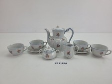 Mokka-Service Porzellan Blumen