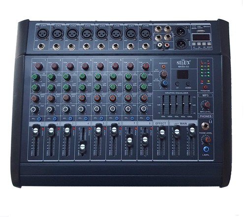 Kanal powermixer dsp - 8, 16