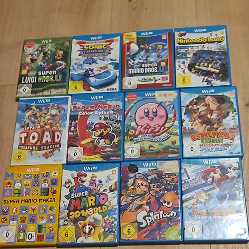 Nintendo wii spielesammlung - wii, u