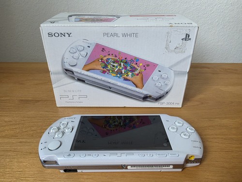 Sony psp 3004 pearl white - psp,