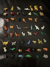 56 x Schleich Minis -  Uralte Minifiguren Zoo und Haustiere