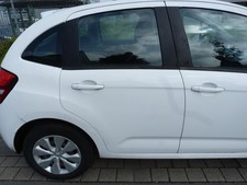 Tür Citroen C3 II SC hinten rechts Weiß EWPA