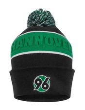 Hannover 96 Bommelmütze s-w-g