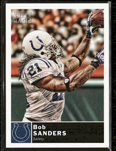 2010 topps magic bob sanders - topps,