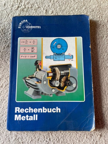 Rechenbuch metall europa - rechenbuch,