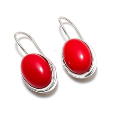 Rote Koralle Edelstein 925