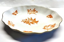 Herend Porzellan Schale Apponyi Orange Ungarn Schmetterlinge 22cm