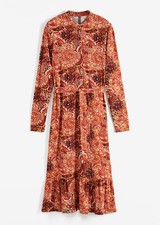 Shirtkleid mit Paisleydruck
