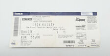 Iron Maiden Konzertkarte Eintrittskarte Ticket O2 World Hamburg  - 2. Juni 2011