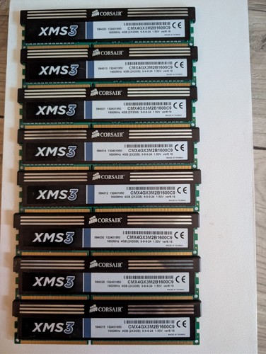 Corsair 4gb xms3 ram - 8x,