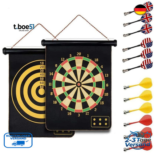 Magnetische dartscheibe 38cm - magnetische,