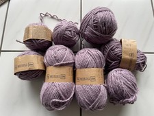 Moirana Wolle, lila, Polyacryl ca. 870 Gramm, neu und gebraucht