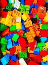 LEGO DUPLO Sondersteine Bausteine 50s tk verschiedene Farben und Größen