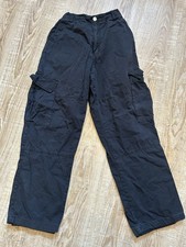 H&M Cargohose Gr. 164 schwarz