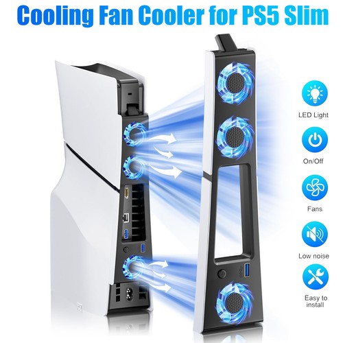 External cooling fan for ps5 - cooling,
