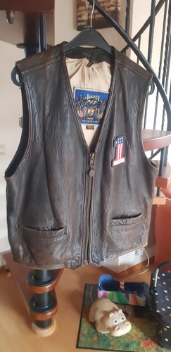 Dakota usa biker lederweste - dakota, 'usa'