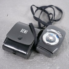 BEWI super Belichtungsmesser mit Etui Made in West Germany / technisch o.k.