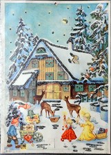 Adventskalender Forsthaus im Winterwald - cp 2017