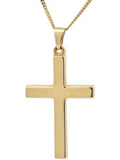 Anhänger Kreuz 585 Gold mit