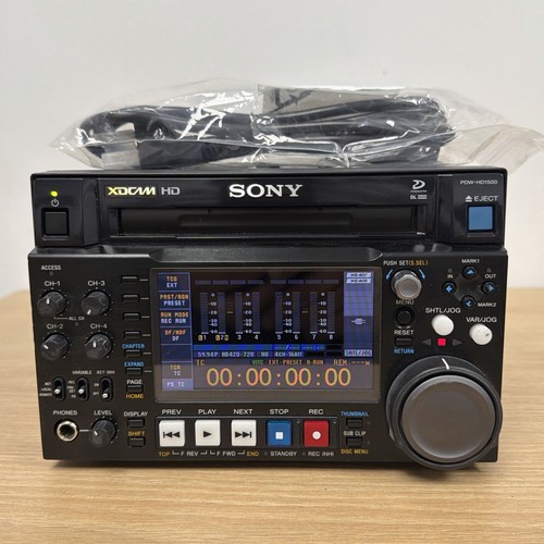Sony pdw hd1500 - xdcam, hd