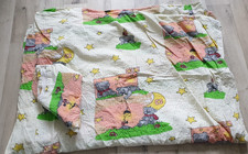 Baby Bettwäsche Seersucker Set 100 x 135 cm 40 x 60 cm mit Knöpfen