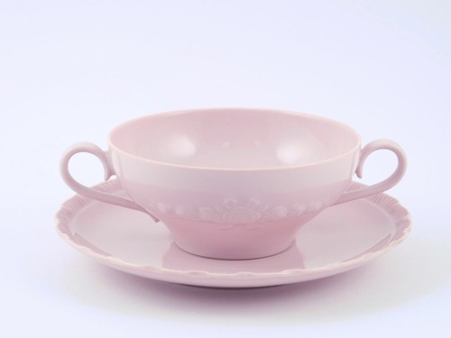 Suppentasse mit untertasse - suppentasse,