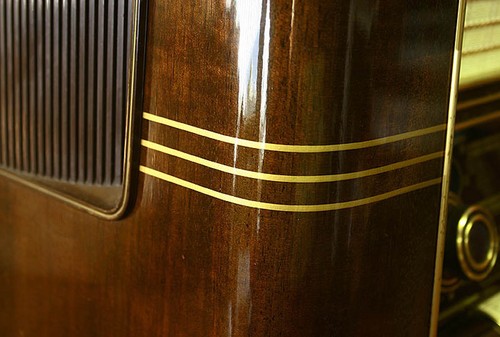 Röhrenradio streifen saba - streifen,