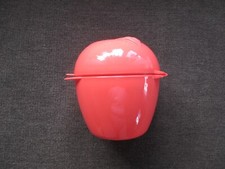 Tupperware Apfel Obst Aufbewahrungsbehälter mit Klappverschluss