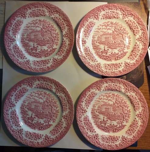 Dessertteller rose - 4,