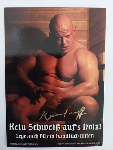 Rummelsnuff autogramm signiert - rummelsnuff,