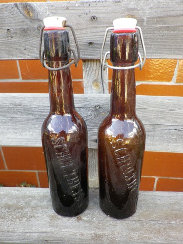 Schultheiss bierflasche alt - bierflasche,