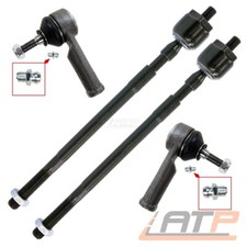 2x SPURSTANGE + SPURSTANGENKÖPFE VORNE LINKS RECHTS FÜR RENAULT CLIO 2 AB BJ 99