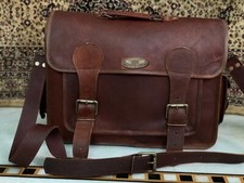 Vintage-Laptop-Kuriertasche