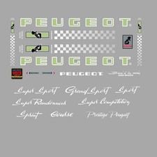 Peugeot PX10, PY10 Fahrrad Aufkleber - Decals - Transfers - N.0351