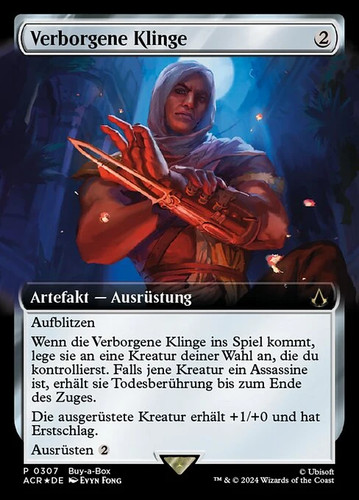 Magic mtg hidden blade - hidden,