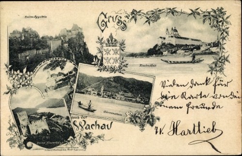 Dürnstein der donau - ak,
