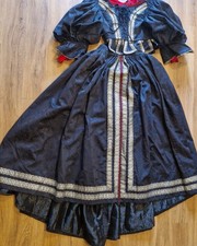 Damen schwarzes Renaissance