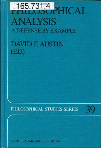 Philosophical analysis - philosophical,