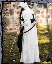 Mittelalter Kreuzzug Umhang -