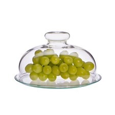 Trendglas Jena Käseglocke Obstglocke Kuchenglocke Tortenplatte Glasunterteller
