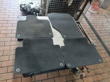 Original Audi Q7 4L Satz Fußmatten Matten vorne & hinten VERLOURS SCHWARZ SOUL