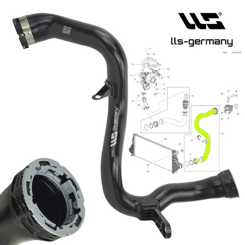 Turboschlauch ladeluftleitung - turboschlauch,