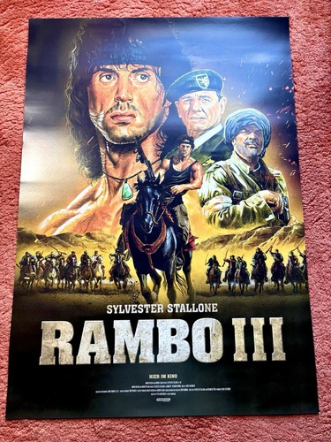 Rambo kinoplakat poster - rambo,