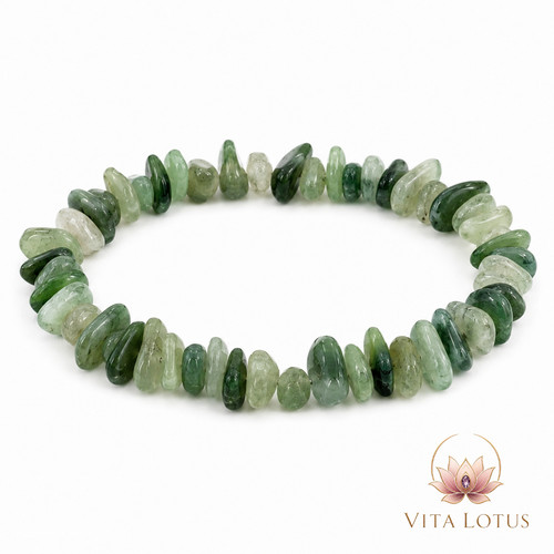 Jade splitterarmband - (nephrit),