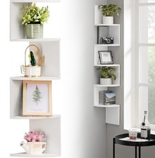 Eckregal mit 5 Ablagen