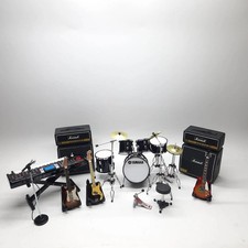 Miniatur Drum Full Set schwarz