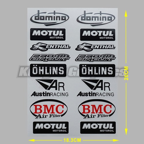 Logo sponsoren aufkleber set - logo,