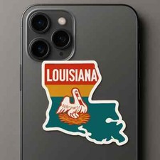 Louisiana sticker USA state